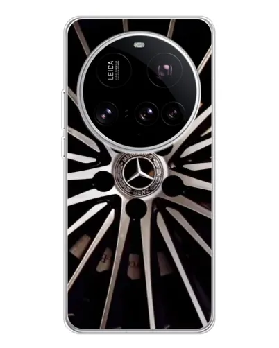 Чехол для Xiaomi 15 Ultra с картинкой «Диск Mercedes»