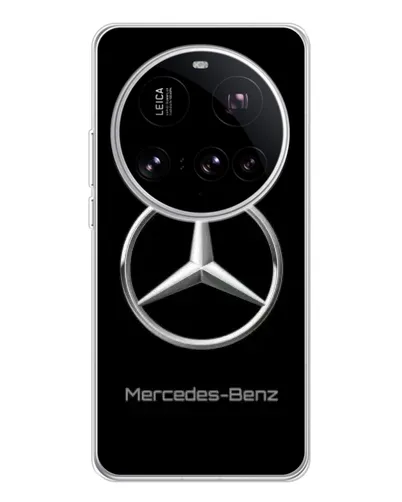 Чехол для Xiaomi 15 Ultra с картинкой «Mercedes Silver Logo»