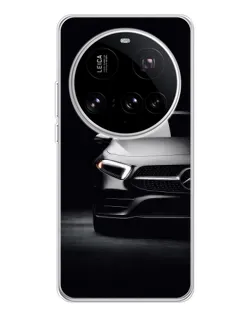 Чехол для Xiaomi 15 Ultra с картинкой «Свет фар Mercedes»