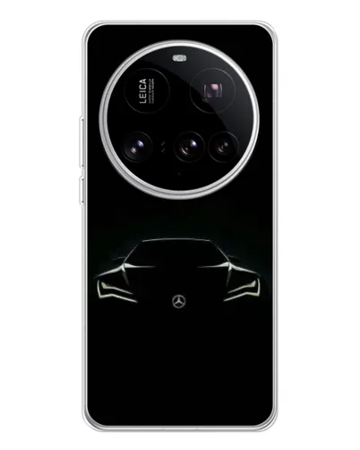 Чохол для Xiaomi 15 Ultra з картинкою «Mercedes — силует авто» Чохол для Xiaomi 15 Ultra з картинкою «Mercedes — силует авто»