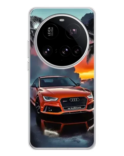 Чехол для Xiaomi 15 Ultra с картинкой «Audi — закат» Чехол для Xiaomi 15 Ultra с картинкой «Audi — закат»
