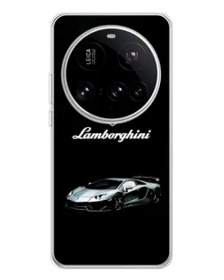 Чехол для Xiaomi 15 Ultra с картинкой «Логотип Lamborghini классика»