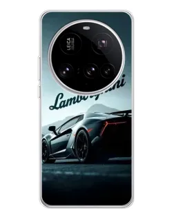Чехол для Xiaomi 15 Ultra с картинкой «Классическая надпись Lamborghini»