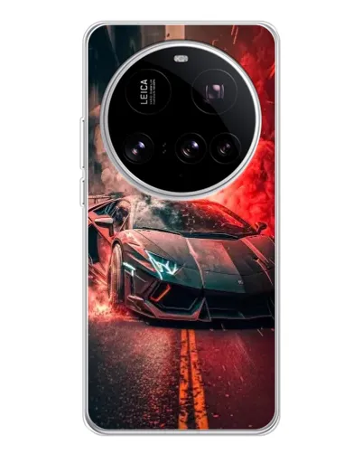 Чехол для Xiaomi 15 Ultra с картинкой «Lamborghini красный дым» Чехол для Xiaomi 15 Ultra с картинкой «Lamborghini красный дым»
