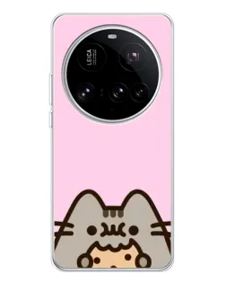 Чехол для Xiaomi 15 Ultra с картинкой «Pusheen и печенье»