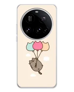 Чехол для Xiaomi 15 Ultra с картинкой «Пушин на шариках»