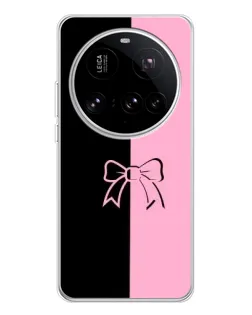 Чехол для Xiaomi 15 Ultra с картинкой «Половинки банта»