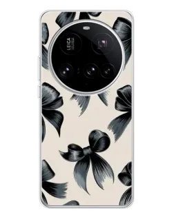 Чехол для Xiaomi 15 Ultra с картинкой «Банты Coquette»