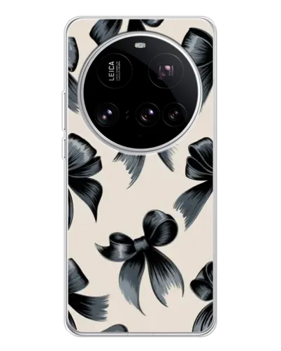 Чехол для Xiaomi 15 Ultra с картинкой «Банты Coquette» Чехол для Xiaomi 15 Ultra с картинкой «Банты Coquette»