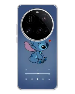 Чехол для Xiaomi 15 Ultra с картинкой «Музыкальный Stitch»