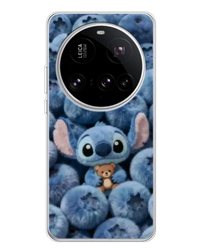 Чехол для Xiaomi 15 Ultra с картинкой «Стич и голубика»