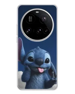 Чехол для Xiaomi 15 Ultra с картинкой «Стич в облаках»