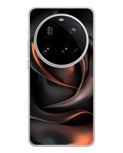 Чехол для Xiaomi 15 Ultra с картинкой «Шелковая черная роза» Чехол для Xiaomi 15 Ultra с картинкой «Шелковая черная роза»