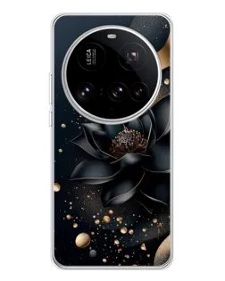 Чехол для Xiaomi 15 Ultra с картинкой «Черный лотос»