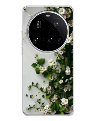 Чехол для Xiaomi 15 Ultra с картинкой «Ветка мелких белых цветов» Чехол для Xiaomi 15 Ultra с картинкой «Ветка мелких белых цветов»