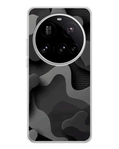 Чехол для Xiaomi 15 Ultra с картинкой «Темный абстрактный камуфляж» Чехол для Xiaomi 15 Ultra с картинкой «Темный абстрактный камуфляж»