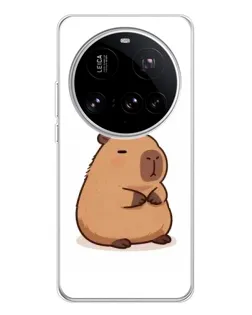 Чохол для Xiaomi 15 Ultra з картинкою «Товстенька капібара»