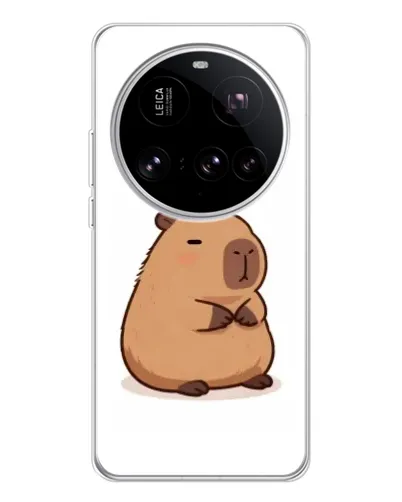 Чохол для Xiaomi 15 Ultra з картинкою «Товстенька капібара»
