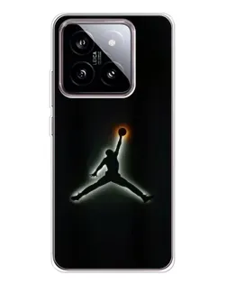Чехол для Xiaomi 15 с картинкой «Jordan Gradient Logo»