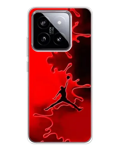 Чехол для Xiaomi 15 с картинкой «Jordan Red Smoke»