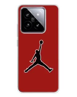 Чехол для Xiaomi 15 с картинкой «Jordan Red Back»