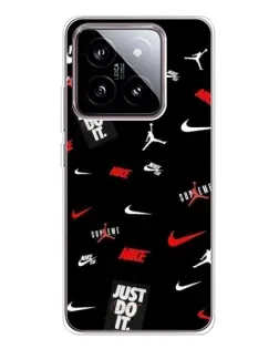 Чехол для Xiaomi 15 с картинкой «Nike Mix Pattern»