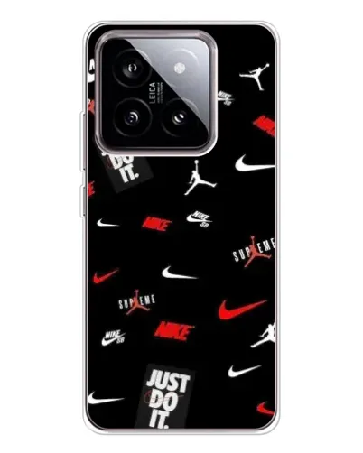 Чехол для Xiaomi 15 с картинкой «Nike Mix Pattern»
