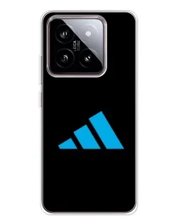 Чехол для Xiaomi 15 с картинкой «Adidas Cyan Logo»