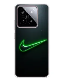 Чехол для Xiaomi 15 с картинкой «Неоновый контур Nike» Чехол для Xiaomi 15 с картинкой «Неоновый контур Nike»