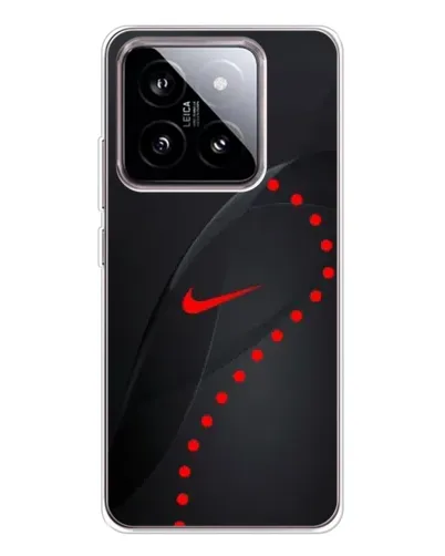 Чехол для Xiaomi 15 с картинкой «Абстрактный дизайн Nike»