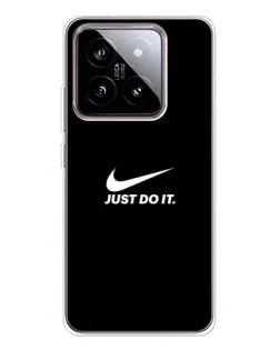 Чехол для Xiaomi 15 с картинкой «Минимализм от Nike»
