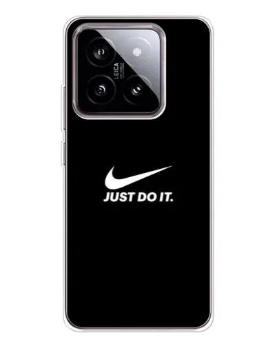 Чехол для Xiaomi 15 с картинкой «Минимализм от Nike»