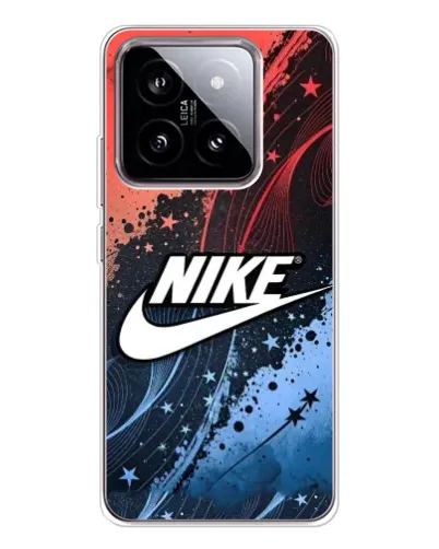Чехол для Xiaomi 15 с картинкой «Градиентный принт Найк»