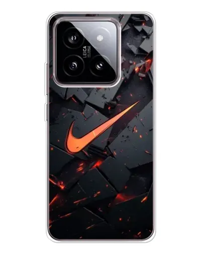 Чехол для Xiaomi 15 с картинкой «Nike — эффект разломов»