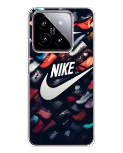 Чехол для Xiaomi 15 с картинкой «Коллекция кроссовок Nike»