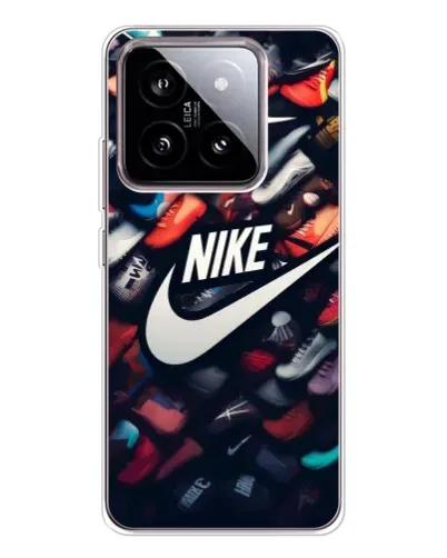 Чехол для Xiaomi 15 с картинкой «Коллекция кроссовок Nike»