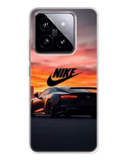 Чехол для Xiaomi 15 с картинкой «Nike и суперкар»