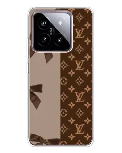 Чехол для Xiaomi 15 с картинкой «Louis Vuitton — банты»