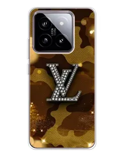 Чехол для Xiaomi 15 с картинкой «Камуфляжный Louis Vuitton»