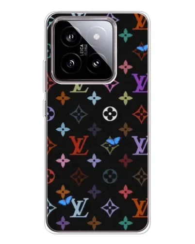 Чехол для Xiaomi 15 с картинкой «Цветная монограмма LV» Чехол для Xiaomi 15 с картинкой «Цветная монограмма LV»