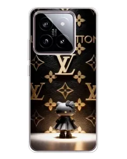 Чехол для Xiaomi 15 с картинкой «Монограмма с фигурой»