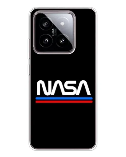 Чехол для Xiaomi 15 с картинкой «NASA — классика Red Blue» Чехол для Xiaomi 15 с картинкой «NASA — классика Red Blue»