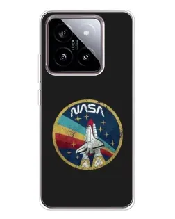 Чехол для Xiaomi 15 с картинкой «NASA — эмблема миссии»