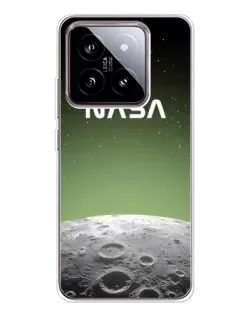 Чехол для Xiaomi 15 с картинкой «NASA — лунный градиент»