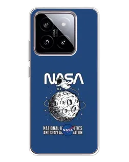 Чехол для Xiaomi 15 с картинкой «NASA — лунная миссия»