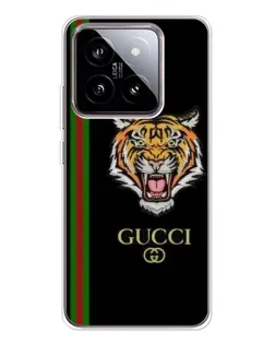 Чехол для Xiaomi 15 с картинкой «Тигр Gucci»