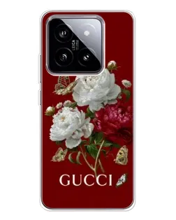 Чехол для Xiaomi 15 с картинкой «Gucci —  сад»