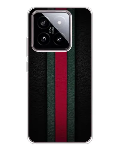 Чехол для Xiaomi 15 с картинкой «Gucci — неоновая линия»