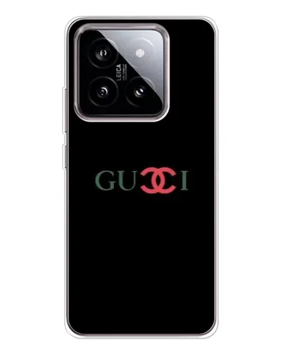 Чехол для Xiaomi 15 с картинкой «Gucci — красный градиент»