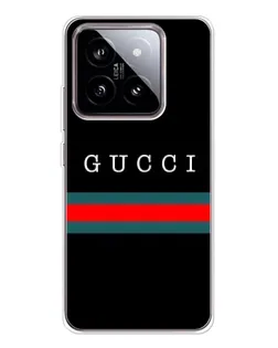 Чехол для Xiaomi 15 с картинкой «Gucci — красный пояс»